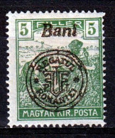 1919 - Romanian Occupation In Hungary  Mi No  28 II  LES SACKER - Bezetting