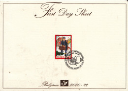 Belgie 2000 Mi Nr 2993, FDC, FDS, Postbode, Kerstmis, Chrismas - 1999-2010
