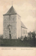 BELGIQUE - Lens-sur-Geer - Église  - Carte Postale Ancienne - Oreye