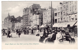 BRIGHTON - King's Road And Sea Wall, Looking West - Stafford - Brighton