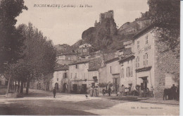 ARDECHE - ROCHEMAURE - La Place ( - Ecrite En 1920  ) - Rochemaure