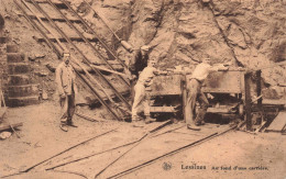 BELGIQUE - Lessines - Au Fond D'une Carrière - Carte Postale Ancienne - Lessen