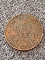 10 Ct Napoleon 1862 K - 10 Centimes