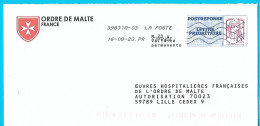 Postreponse Marianne Ciappa Toshiba Ordre De Malte Lille Nord - PAP: Ristampa/Ciappa-Kavena