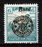 1919 - Romanian Occupation In Hungary  Mi No  29 II  LES SACKER - Bezetting