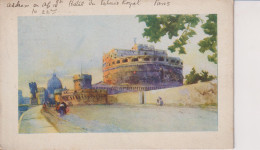 ITALY - ROMA - Castel S. Angelo. -  Good Postmark And Slogan - Artcard To London WC - Castel Sant'Angelo