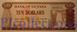 GUYANA 10 DOLLARS 1989 PICK 23d UNC - Guyana