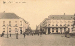 BELGIQUE - Lokeren  - Place De La Station - Animé - Carte Postale Ancienne - Lokeren
