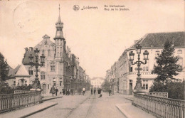 BELGIQUE - Lokeren  - Rue De La Station - Animé - Carte Postale Ancienne - Lokeren