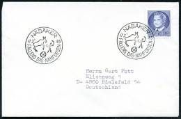 SCHWEDEN 1985 (17.7.) SSt.: NÄSÄKER/FALLENS DAG NÄMF ORSEN = Prähistor. Felszeichnung, Hämstromgebiet (Mensch Jagd Elch, - Vor- Und Frühgeschichte