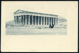 GRIECHENLAND 1905 5 L. BiP Hermes, Oliv: Theseus-Tempel , Ungebr. (Mi.P 22 I) - ANTIKES GRIECHENLAND - ANCIENT GREEKS -  - Arqueología