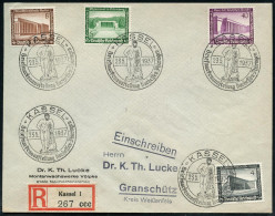 KASSEL/ Briefmarkenausstellung Kurhessen-Thüringen 1937 (23.5.) SSt = Herkules 5 X Auf WHW-Frankatur (Mi.+ 25.-EUR) + Se - Mythology