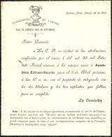 ARGENTINIEN 1903 (28.3.) 4 C. Libertas Kartenbf., , Orangerot , Innen Amtl. Dienst-Zudruck: CONSTANTIA ET LABORE = Merku - Mythologie