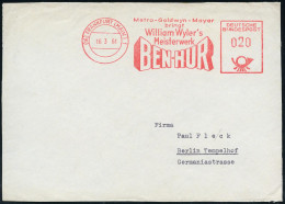 (16) FRANKFURT (MAIN) 1/ Metro-Goldwyn-Meyer/ ..William Wyler's/ Meisterwerk/  B E N  H U R 1961 (16.3.) Seltener AFS (S - Archéologie