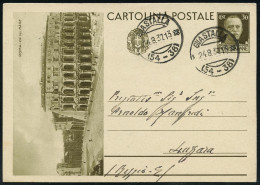 ITALIEN 1936 (24.8.) 30 C. BiP V. Emanuel III., Braun: ROMA.. Circus Maximus (Colosseum) An Der Via Del Mare , Seltene B - Archaeology