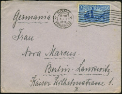 ITALIEN 1931 (6.1.) 1,25 L. "2000. Geburtstag Von Vergil", EF = Äneas Sichtet Italien , Klar Gest. Ausl.-Bf. (rs. Fehlt  - Archaeology