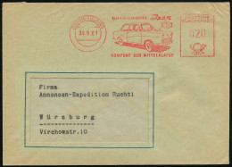 (13a) DINGOLFING/ GOGGOMOBIL Jsar/ KOMFORT DER MITTELKLASSE 1961 (30.5.) AFS = Goggomobil "Jsar" (u. Firmen-Logo) Rs. Ab - Voitures