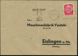 MÜNCHEN 2/ HDB/ =170=/ DKW-Pauli.. 1937 (25.11.) Seltener Freimarkenstempel = Frankierapparat Zur Vorausentwertung Utoma - Auto's