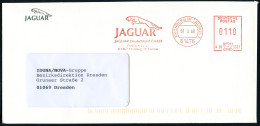 61476 KRONBERG IM TAUNUS 1/ JAGUAR/ JAGUAR Deutschland GmbH.. 2000 (7.3.) AFS = Firmen-Logo (springender Jaguar) Motivgl - Autos