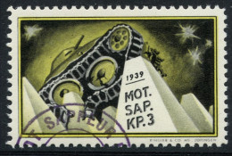 SCHWEIZ 1939 Soldatenmke "MOT. SAP. KP.3"  = Panzer In Panzersperre Klar Lose Gest (= Pioniere) Feldpost-Stpl. (Su.10 /  - Sonstige (Land)