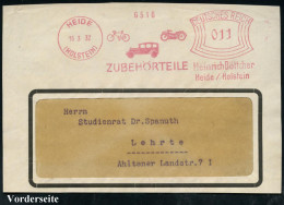 HEIDE/ (HOLSTEIN)/ ZUBEHÖRTEILE/ Heinr.Böttcher 1932 (16.3.) AFS Francotyp = Motorrad (u. PKW, Fahrrad/ Klar Gest. Bedar - Motos