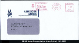 7010 LEIPZIG/ LEIPZIGER MESSE/ MM/ AUTO MOBIL/ INTERNATIONAL 1993 (1.4.) Seltener AFS Klar Auf Messe-SU. - AUTO-, MOTORR - Cars
