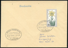 GIESSEN-FRANKFURT/ M/ ÜBERLANDPOST/ 0630-08/ 02/ B/ FLUGHAFEN 1976 (29.5.) Oval-St. = Mobiles Postamt Im Überland-Postom - Voitures