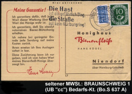 (20b) BRAUNSCHWEIG 1/ Cc/ Die Hast/ Ist Ein Gefährlich Ding/ Die Straße/ Ist Kein Nürburgring 1953 (3.9.) Seltener MWSt  - Accidents & Sécurité Routière