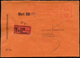 823 BAD REICHENHALL/ Landeszentralbank/ In Bayern/ ..Deutsche Bundesbank 1974 (5.7.) AFS 240 Pf. + Orange VZ: 823 Bad/Re - Otros