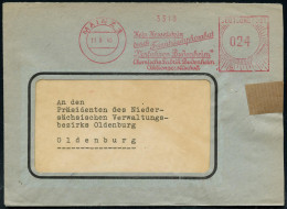 MAINZ 1/ Kein Kesselstein/ Durch Frinatiumphosphat../ Chemische Fabrik Budenheim 1948 (11.8.) AFS Francotyp "Gr. Posthor - Chemie