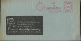 LEIPZIG C1/ REICHSMESSESTADT/ IGEPON IGEPAL/ ..Textilveredlung/ IG.FARBEN.. 1940 (4.12.) AFS Francotyp (IG-Logo) Klar Au - Chemistry