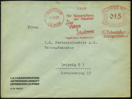 LEVERKUSEN-/ I.G.WERK/ Für Körperpflege/ U.Haushalt/ Agfa/ Viskose/ Schwämme/ Hygienisch-Aus-kochbar 1931 (16.12.) AFS F - Chemistry