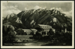 OBERAMMERGAU/ ***/ JUBILÄUMS-/ PASSIONSSPIELE... 1934 (6.9.) MWSt = Kreuz Mit Schweißtuch , S/w.-Foto-Ak.: Passionstheat - Christendom