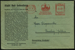 BAD GODESBERG/ ..Kur-u.Kongreßstadt 1939 (5.5.) AFS Francotyp = Godesburg, Im Truchsessischen Krieg (Reformationskriege) - Autres & Non Classés