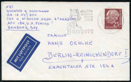 (13a) BAMBERG 2/ C/ Eine Stätte/ Dt./ Kultur/ U.Kunst 1960 (11.12.) MWSt (Kopf Des Bamberger Reiters = Hl.Stephan Von Un - Other & Unclassified