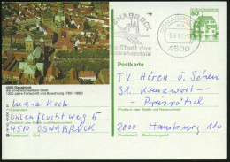 4500 Osnabrück 1981 (2.11.) 50 Pf. BiP Burgen, Grün: 1200 Jahre ..(780-1980) = Altstadt Mit Domen + Ortsgleicher MWSt. O - Andere & Zonder Classificatie