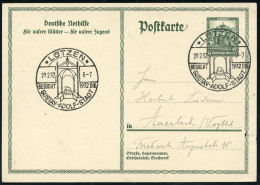 LÜTZEN/ BESUCHT 1932 DIE/ GUSTAV-ADOLF-STADT 1932 (28.2.) Seltener, Gesuchter HWSt = Gustav-Adolf-Monument , Klar Gest.  - Other & Unclassified