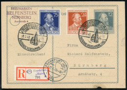 (16) FRANKFURT (MAIN)/ JAHRHUNDERTFEIER/ NATIONALVERS. 1948 (18.5.) SSt Ty.II = Paulskirche (Stätte Des 1. Deutschen Par - Other & Unclassified