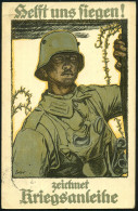 Berlin-Waidmannslust 1917 (11.4.) 1K-Gitter: WAIDMANNSLUST/*** + 2L: Jnf.Reg.203 + Zensur-Ra. (Mühlhausen) Teils Undeutl - WW1