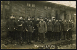 LOCKSTEDT/ LAGER/ *(HOLSTEIN)/ A 1915 (24.2.) 1K-Brücke Mit UB "a" = Hauspostamt Truppenübungsplatz Auf Individueller S/ - WO1