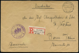 DEUTSCHES REICH 1917 (3.6.) 1K-Brücke: K. D. Feldpoststation/* Nr. 285 * + Gez. RZ: Deutsche/ Feldpost Nr. 285 + Viol. 2 - Guerre Mondiale (Première)