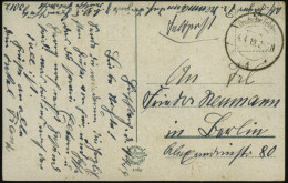 Hirschberg 1919 (4.4.) 1K-Brücke: Deutsche Feldpost/*** + Hs. Abs. "Inf. Brigade Z. B(esonderen) V.(erwendung)".. Deutsc - Other & Unclassified