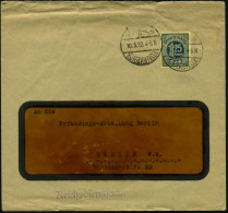 BERLIN W/ 8/  K U R I E R S T E L L E 1922 (10.5.) 1K-Brücke = Hauspostamt Auswärtiges Amt, 2x Auf EF Dienst 1,25 Mk., R - Other & Unclassified