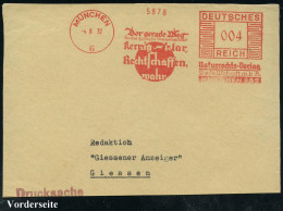 MÜNCHEN/ 6/ Der Gerade Weg/ Deutsche Zeitung Für Wahrheit U.Recht/ ..Naturrechts-Verlag 1932 (4.8.) Seltener AFS Francot - Sonstige & Ohne Zuordnung