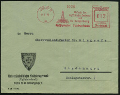 BERLIN W/ 30/ Besucht Das/ Kyffhäuser Denkmal/ U./ Die Rothenburg/ Kyffhäuser Bundeshaus 1940 (17.5.) Seltener AFS Franc - Autres & Non Classés