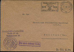 BERLIN-CHARLOTTENBG.2/ Ag/ Reichswettkampf/ N.S.K.K. 1936 (2.1.) MWSt + Viol. Ra.: FdAR + HdN: Reichskohlen-kommissar Be - Andere & Zonder Classificatie