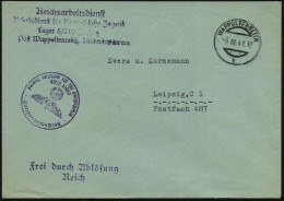 WAPPOLTENREITH/ B 1941 (6.3.) Ehem., österr. 1K-Brücke + Viol. HdM: Reichsarbeitsdienst/..für Die Weibliche Jugend/ Lage - Andere & Zonder Classificatie