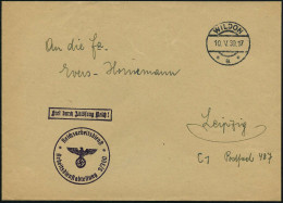 WILDON/ *a* 1939 (10.5.) Ehem., österr. 1K-Brücke + Viol. 1K-HdN: Reichsarbeitsdienst/Arbeitsdienstabteilung 3-360 + Vio - Other & Unclassified