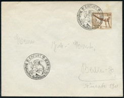 ERFURT/ Briefmarken-Ausstellung Für Das W.H.W. 1937 (7.3.) SSt (Mutter Mit Baby) Klar Gest. Inl.-Bf. (Bo.15) - WINTERHIL - Autres & Non Classés