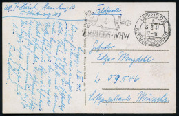 LEIPZIG C2/ B/ MM/ REICHSMESSESTADT/ 2.KRIEGS-WHW 1941 (3.3.) MWSt , Ortsstempel Sondertype Zweizeiliges Datum = Klüssen - Andere & Zonder Classificatie